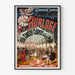 Vintage-Poster des Großen Konzerts der Uhr am Champs-Élysées