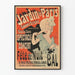 Vintage-Poster Garten von Paris Champs-Élysées Show und nächtlicher Ball