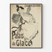Vintage-Poster Palais de Glace Champs-Élysées Wanddekoration