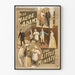 Vintage-Poster von Miss Maude Adams in The Little Minister