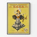 Vintage-Theaterposter Zaza – Elegante Wanddekoration