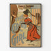 Vintage-Poster Wanddekoration The Circus Girl - Retro-Stil