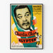 Vintage-Poster Charlie Chan in Ägypten