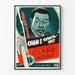 Vintage-Poster Charlie Chans Hemlighet - Retro-Kinodekoration an der Wand
