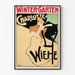 Vintage-Wintergarten Charlotte Wiehe - Künstlerische Wanddekoration Poster