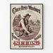Vintage-Poster Chase Bros und Woodward Samen für Blumen und Gemüse