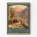 Vintage-Poster Route der Pyrenäen - Mittellandbahn