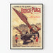 Vintage-Poster Berck-Plage Chemin de Fer du Nord