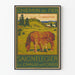 Vintage-Poster Eisenbahn Saignelegier La Chaux-de-Fonds
