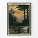 Vintage-Poster La Vallée de Celles Vosges - Chemins de Fer de l'Est