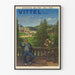 Vintage-Poster der Ostbahn Vittel Vogesen
