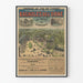 Vintage-Poster Bagnoles-de-l'Orne Thermalbad Einrichtung Normandie