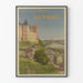 Vintage-Poster der Orléans-Eisenbahn – Die Pyrenäen