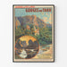 Vintage-Poster der Südbahn Gorges du Tarn Wanddekoration