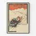 Vintage-Poster der Südbahn - Wintersport in den Pyrenäen