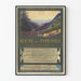 Vintage-Poster Route der Pyrenäen - Eisenbahnfahrten des Midi