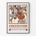 Dekoratives Poster zum 15. Jubiläum des Chez Panisse Café & Restaurants