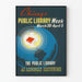 Vintage-Poster Chicago Public Library Week - Kulturelle Wanddekoration