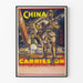Vintage-Poster der chinesischen Militärischen Widerstandsbewegung