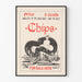 Vintage-Werbeplakat „Chips“ von E.C. Burling