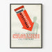 Vintage-Poster zur Darmdesinfektion Chloramin