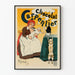 Vintage-Poster Schokolade Carpentier - Retro-Wanddekoration