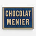 Vintage-Poster Chocolat Menier - Retro-Werbeposter — gerahmtes Bild an der Wand