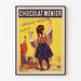 Vintage-Poster Schokolade Menier - Retro-Wanddekoration