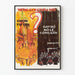 Vintage-Wandposter 'Choose Freedom' - Artem Legrand
