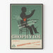 Vintage-Poster Chophytol – Retro-Gesundheitswanddekoration