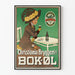 Vintage-Poster Bier Christiania Bryggeri Bok-øl