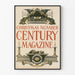 Vintage-Weihnachts-Poster Nummer Century Magazine Wanddekoration