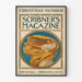 Vintage-Poster Scribner's Magazine Weihnachtsnummer 1907