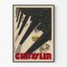 Vintage-Poster Chrysler – Art-déco-Design und klassische Autos