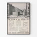 Architekturposter Kirche Auferstehung Ost Harlem New York