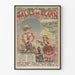 Vintage-Poster Salies de Béarn - Wanddekoration im Eisenbahn-Design