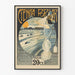 Vintage-Poster Wissenschaftliche Popularität inspirierende Wanddekoration