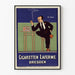 Vintage-Werbeplakat Zigaretten Laferme Dresden