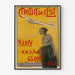 Vintage-Poster vom Ostring in Nancy, August 1919, Wanddekoration