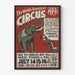 Vintage-Circus-Poster: Originelle Wanddekoration für Showliebhaber