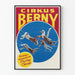 Vintage-Poster Cirque Berny Fliegende Oscars