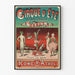 Poster vom Sommerzirkus auf den Champs-Élysées von Rowe & Athol