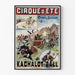 Poster Sommerzirkus Champs-Élysées - Kachalot-Ball Vintage