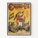 Poster Sommerzirkus Champs-Élysées Die Russischen Wölfe