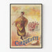 Plakat Sommerzirkus Spanische Tänzerin Vintage