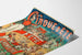 Vintage-Poster Zirkus des Sommers Festliches Picknick