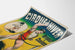 Vintage-Plakat vom Winterzirkus Kettenbrecher