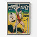 Vintage-Plakat vom Winterzirkus Kettenbrecher