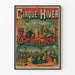 Vintage Wanddekoration Poster Cirque d'Hiver Ceylan