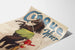 Vintage-Poster vom Zirkus d'Hiver mit Reiterin auf dem Pferd